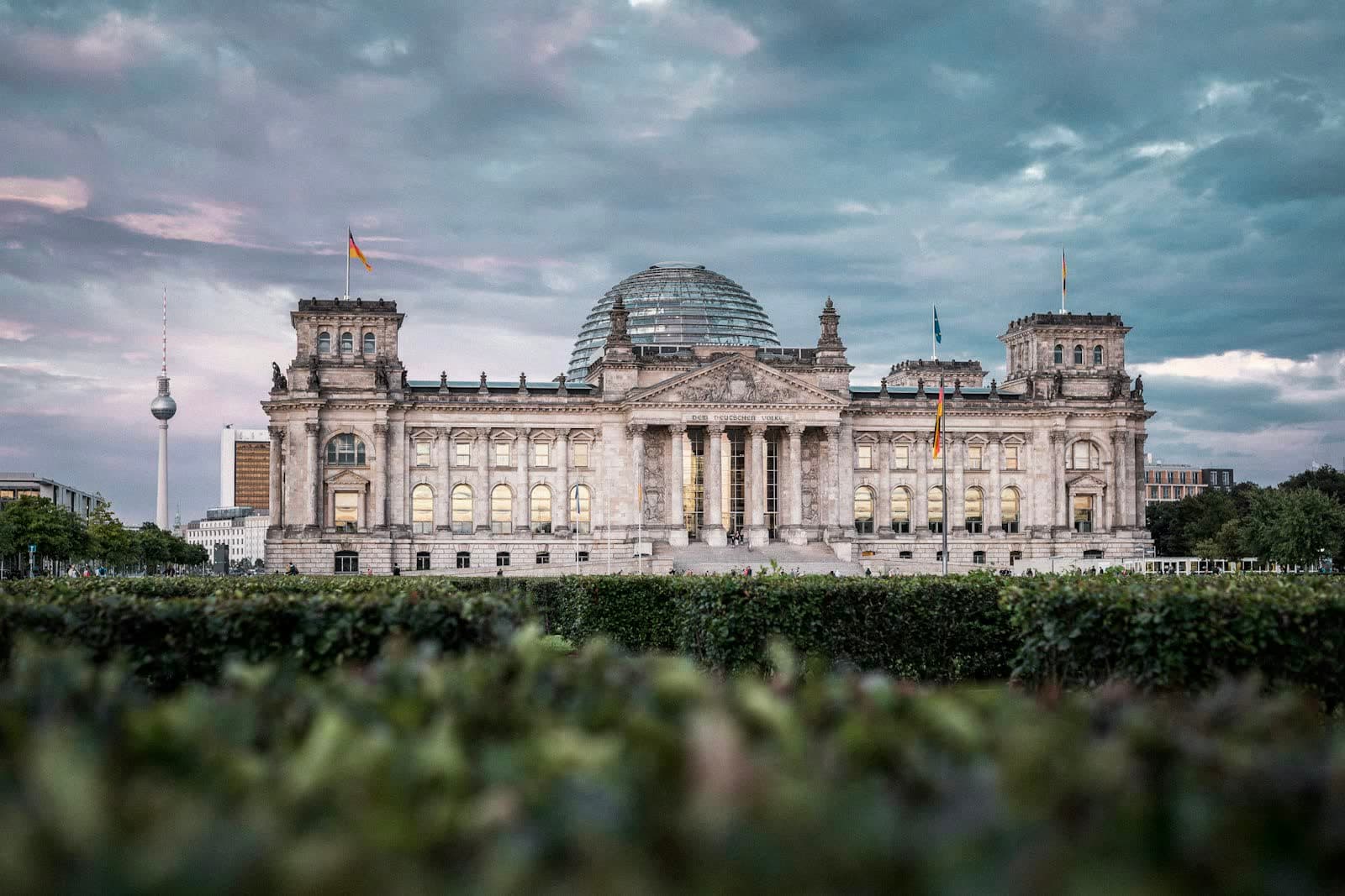 Reichstagsgebäude in Berlin